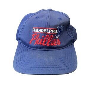 American Needle Philadelphia Phillies Hat Mens Blue Cooperstown Snapback MLB
